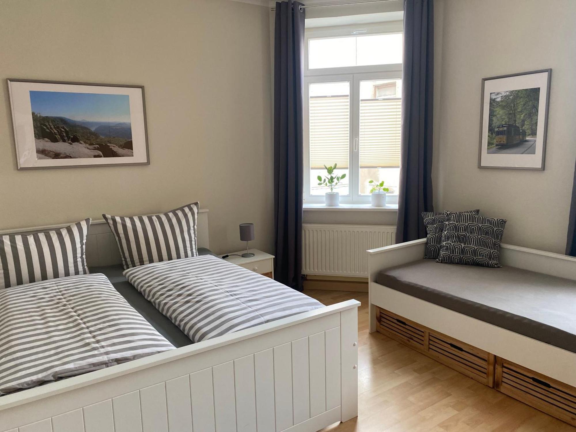 Apartmenthaus Zentral Бад Шандау Екстериор снимка